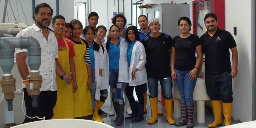 Viaje al ITSLAM en Jaramijó 2018 CENAIM